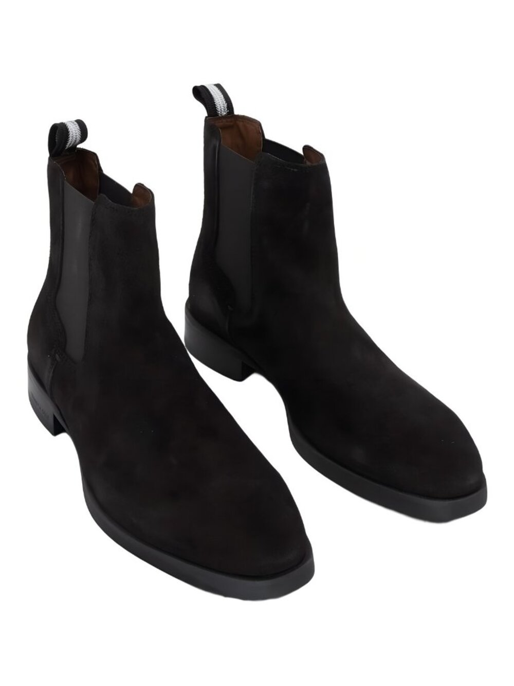 Kenneth Cole New York Rayman Chelsea Ankle Boot Brown Suede Sz US 8M EU 41